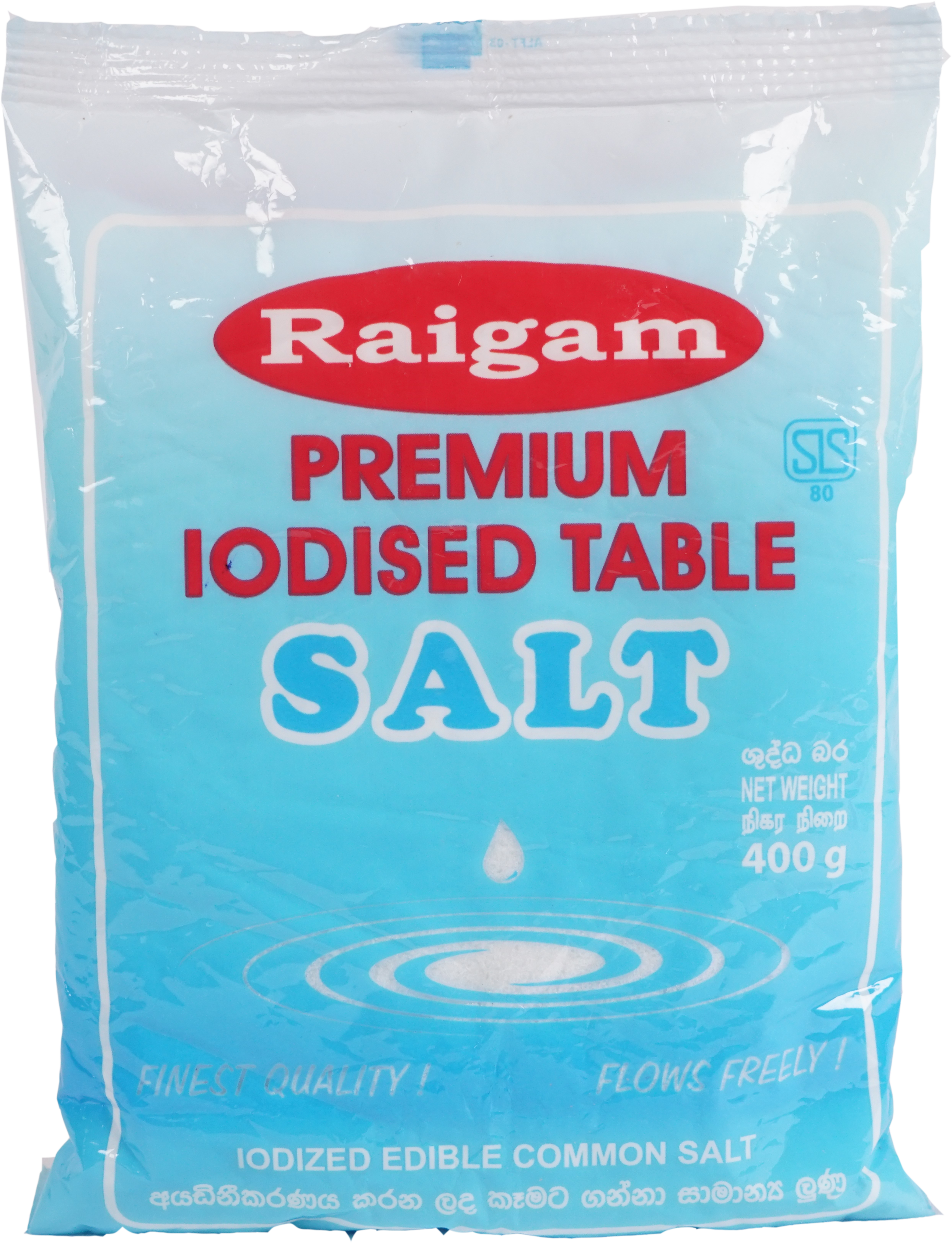 premium iodised crystal salt